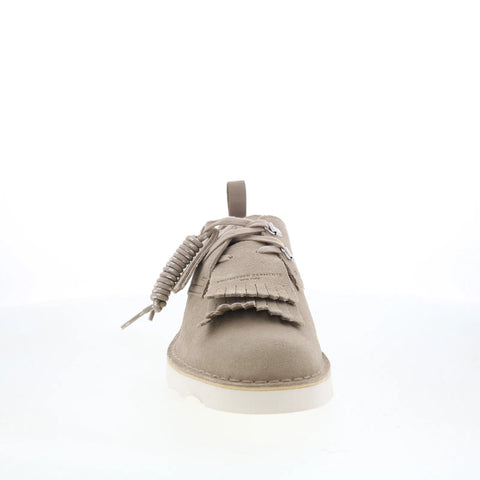 Clarks Desert Trek 26178285 Mens Gray Suede Oxfords & Lace Ups Casual Shoes