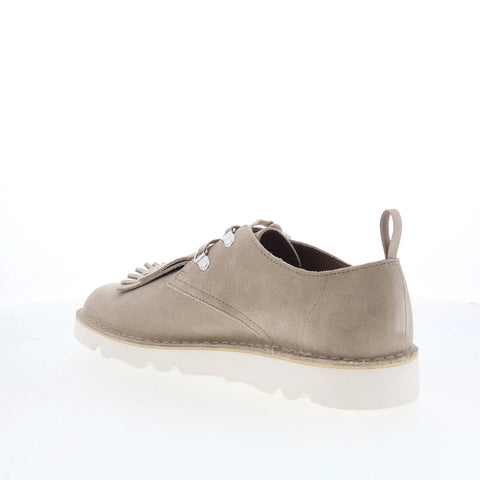 Clarks Desert Trek 26178285 Mens Gray Suede Oxfords & Lace Ups Casual Shoes