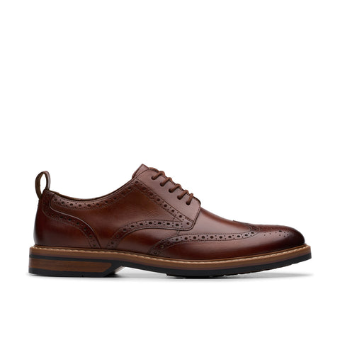 Clarks Aldwin Limit Mens Brown Oxfords & Lace Ups Wingtip & Brogue Shoes