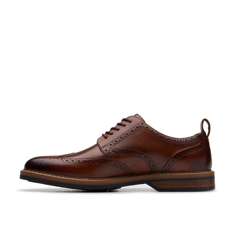 Clarks Aldwin Limit Mens Brown Oxfords & Lace Ups Wingtip & Brogue Shoes