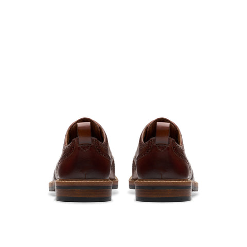 Clarks Aldwin Limit Mens Brown Oxfords & Lace Ups Wingtip & Brogue Shoes