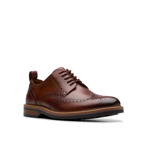 Clarks Aldwin Limit Mens Brown Oxfords & Lace Ups Wingtip & Brogue Shoes