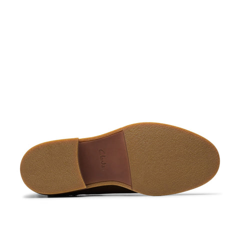 Clarks Cologne Arlo 2 26178749 Womens Brown Suede Slip On Chelsea Boots