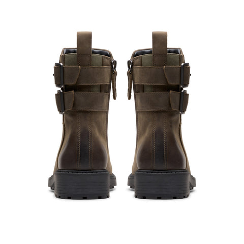 Clarks Orinoco 2 Bay 26178857 Womens Brown Leather Ankle & Booties Boots