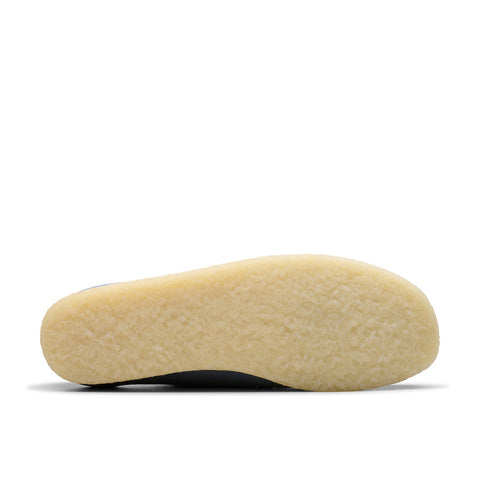 Clarks Wallabee 26179157 Womens Blue Suede Oxfords & Lace Ups Casual Shoes