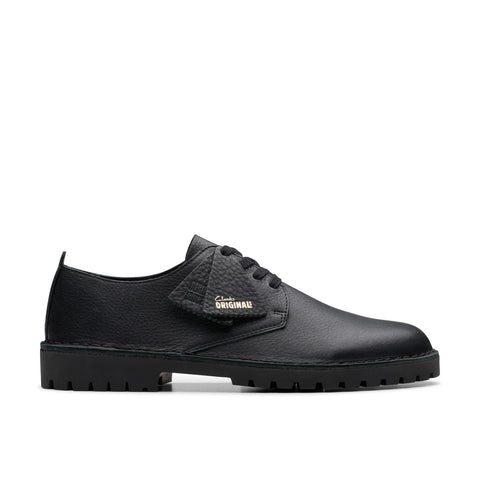 Clarks Desert Rock LO 26179178 Mens Black Oxfords & Lace Ups Plain Toe Shoes