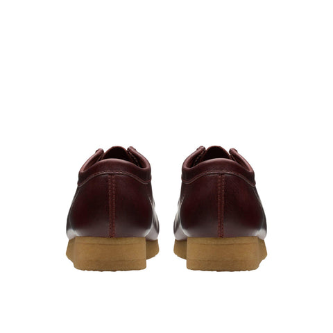 Clarks Wallabee 26179192 Mens Burgundy Oxfords & Lace Ups Casual Shoes