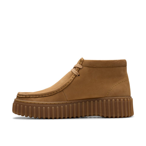 Clarks Torhill Moss 26179359 Womens Brown Nubuck Ankle & Booties Boots