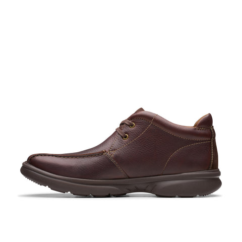 Clarks Bradley Up 26179376 Mens Brown Leather Lace Up Chukkas Boots