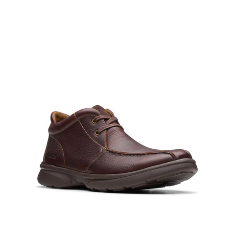 Clarks Bradley Up 26179376 Mens Brown Leather Lace Up Chukkas Boots
