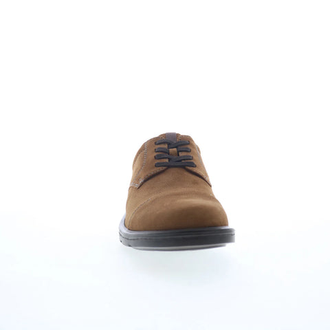 Clarks Gessler Cap 26179431 Mens Brown Oxfords & Lace Ups Cap Toe Shoes