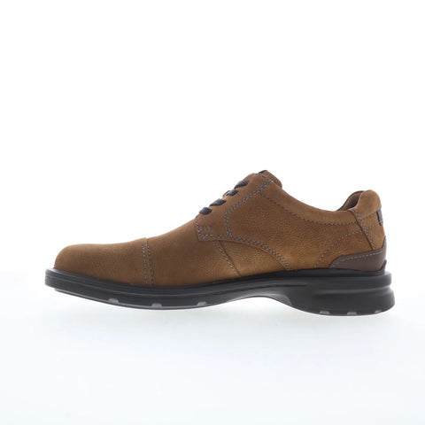 Clarks Gessler Cap 26179431 Mens Brown Oxfords & Lace Ups Cap Toe Shoes