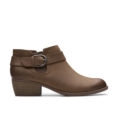 Clarks Charlten Rae 26179574 Womens Brown Ankle & Booties Boots