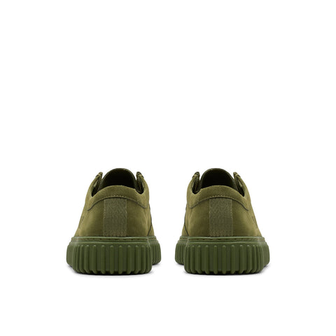 Clarks Torhill Dragon LO Pleasures Mens Green Oxfords & Lace Ups Casual Shoes 