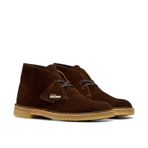 Clarks Desert Boot 26180186 Mens Brown Suede Lace Up Chukkas Boots