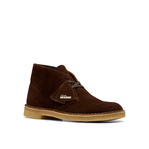 Clarks Desert Boot 26180186 Mens Brown Suede Lace Up Chukkas Boots