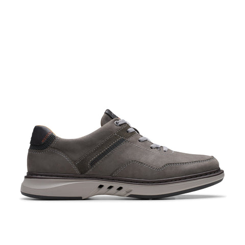 Clarks Un Briley Vibe Mens Gray Wide Oxfords & Lace Ups Casual Shoes