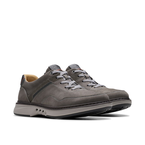 Clarks Un Briley Vibe Mens Gray Oxfords & Lace Ups Casual Shoes
