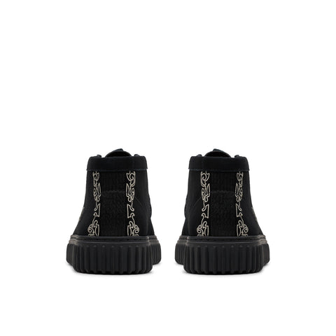 Clarks Torhill Woven Pleasures 26180267 Mens Black Suede Chukkas Boots