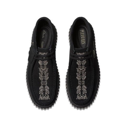 Clarks Torhill Woven Pleasures 26180267 Mens Black Suede Chukkas Boots