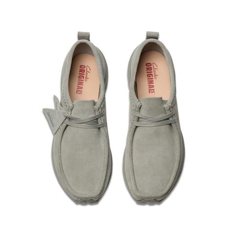 Clarks Walla Eden LO 26180646 Mens Gray Suede Lifestyle Sneakers Shoes