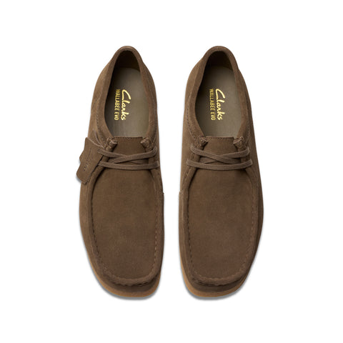 Clarks Wallabee EVO 26180920 Mens Brown Suede Oxfords & Lace Ups Casual Shoes