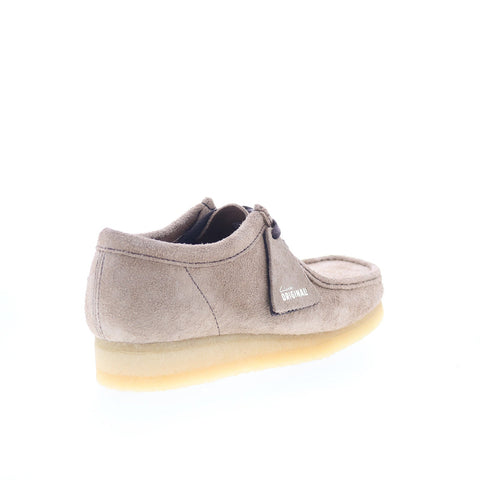Clarks Wallabee 26181140 Mens Beige Suede Oxfords & Lace Ups Casual Shoes