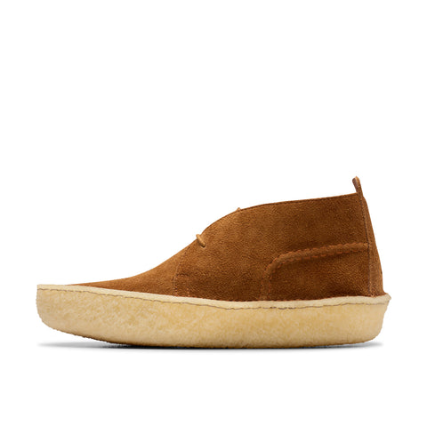 Clarks Desert Rain 26181144 Mens Brown Suede Lace Up Desert Boots