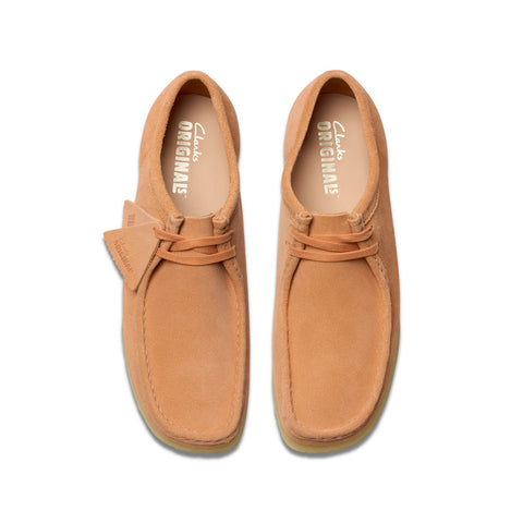 Clarks Wallabee 26181402 Mens Orange Oxfords & Lace Ups Casual Shoes