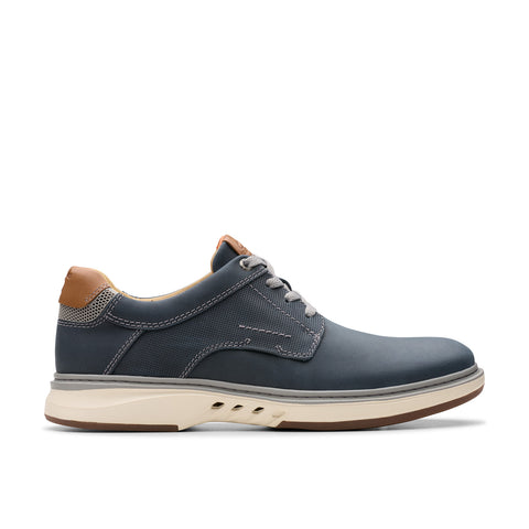 Clarks Un Briley Pace 26181647 Mens Blue Oxfords & Lace Ups Casual Shoes
