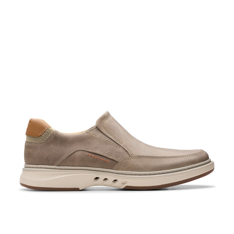 Clarks Un Briley Step 26182173 Mens Gray Loafers & Slip Ons Casual Shoes