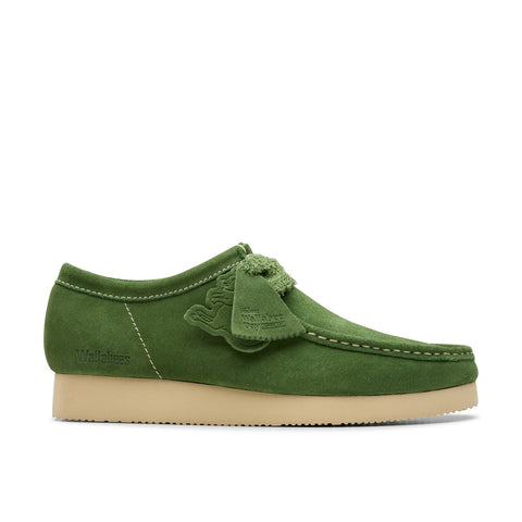 Clarks Wallabee 2604 26182222 Mens Green Oxfords & Lace Ups Casual Shoes