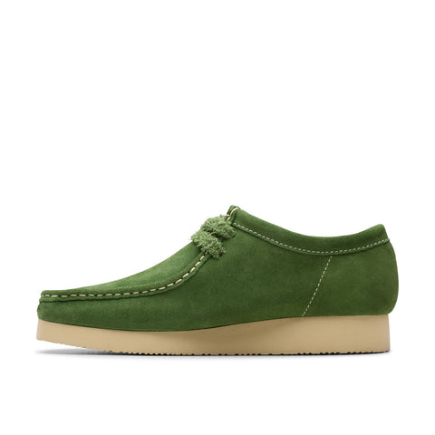 Clarks Wallabee 2604 26182222 Mens Green Oxfords & Lace Ups Casual Shoes