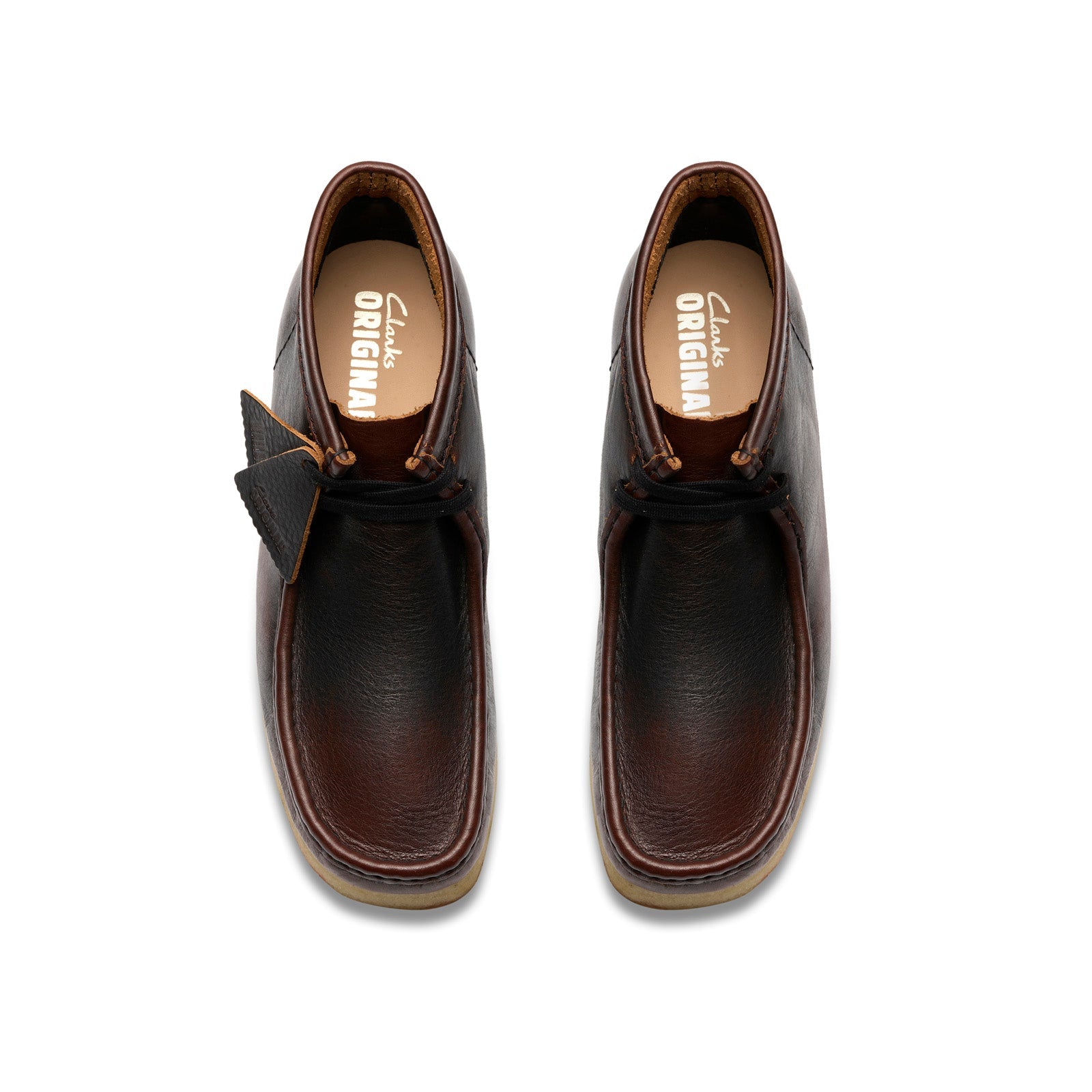 Clarks Wallabee Boot 26182763 Mens Brown Leather Lace Up Chukkas