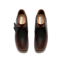 Clarks Wallabee Boot 26182763 Mens Brown Leather Lace Up  display picture 2