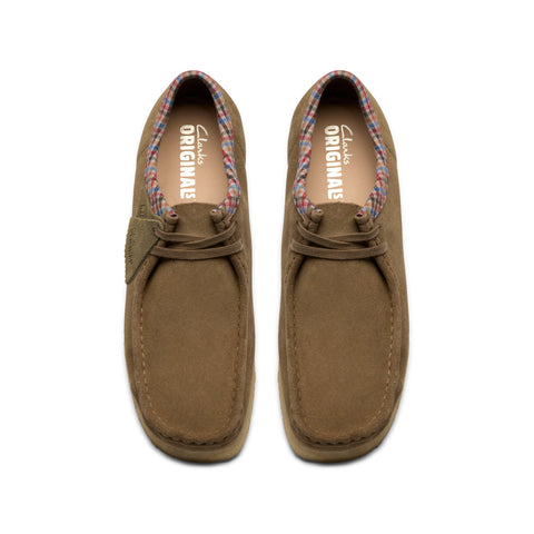 Clarks Wallabee 26182768 Mens Brown Suede Oxfords & Lace Ups Casual Shoes