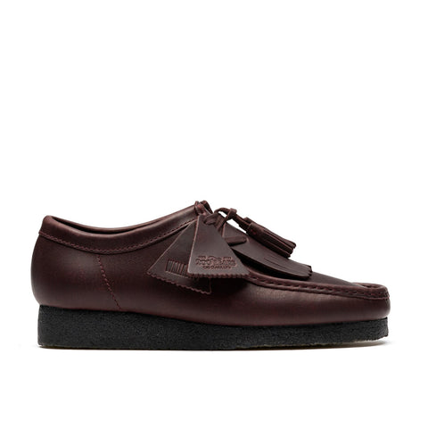 Clarks Wallabee 26182787 Mens Burgundy Oxfords & Lace Ups Casual Shoes