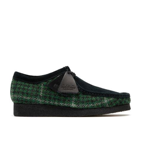 Clarks Wallabee 26182790 Mens Green Oxfords & Lace Ups Casual Shoes