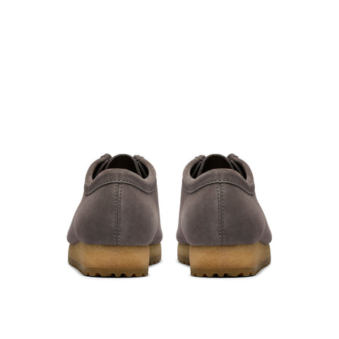 Clarks Wallabee RB 26183095 Mens Gray Oxfords & Lace Ups Casual Shoes