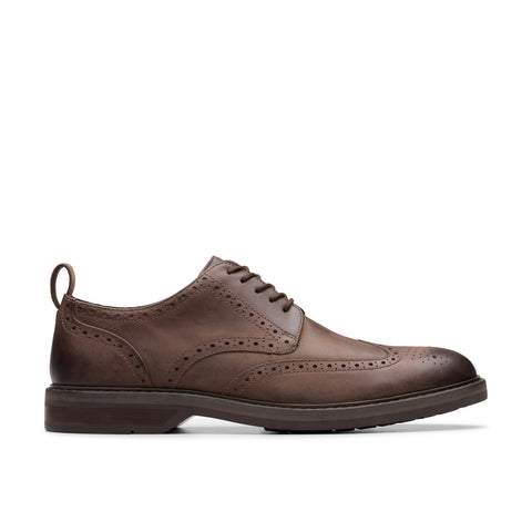 Clarks Aldwin Limit Mens Brown Oxfords & Lace Ups Wingtip & Brogue Shoes