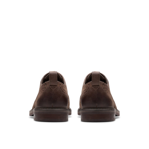 Clarks Aldwin Limit Mens Brown Oxfords & Lace Ups Wingtip & Brogue Shoes