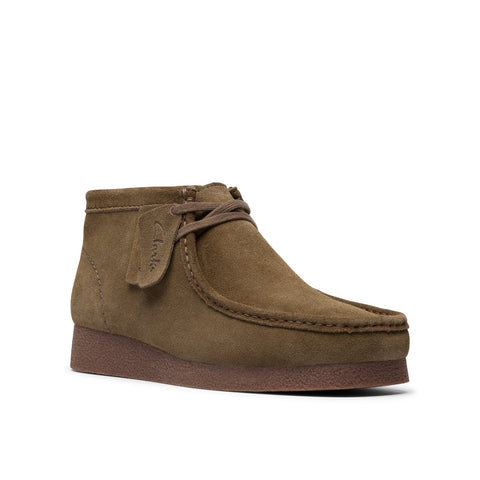 Clarks Wallabee EVO Boot 26183450 Mens Brown Suede Lace Up Chukkas Boots