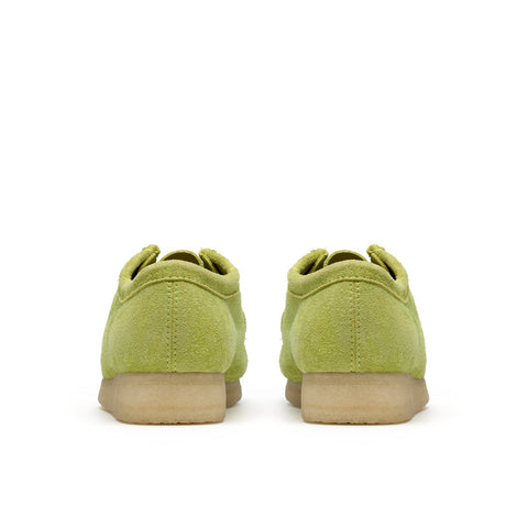 Clarks Wallabee 26183757 Mens Green Suede Oxfords & Lace Ups Casual Shoes