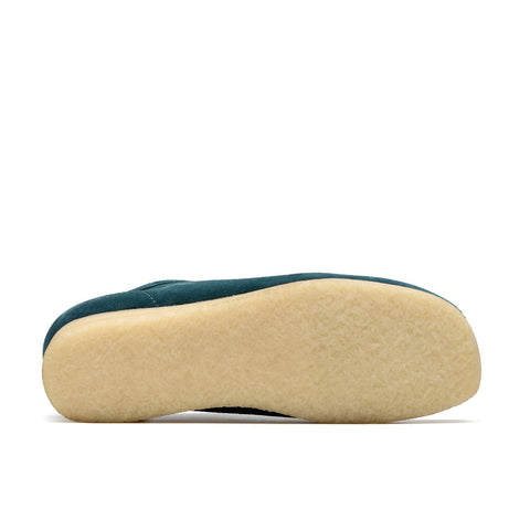 Clarks Wallabee Mid 26183758 Mens Blue Oxfords & Lace Ups Casual Shoes