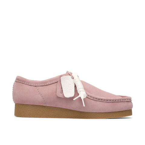 Clarks Wallabee EVO 26183991 Mens Pink Oxfords & Lace Ups Casual Shoes