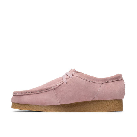 Clarks Wallabee EVO 26183991 Mens Pink Oxfords & Lace Ups Casual Shoes