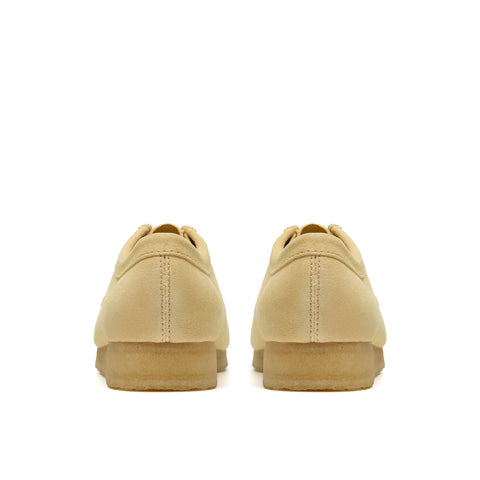 Clarks Wallabee 26185559 Mens Beige Suede Oxfords & Lace Ups Casual Shoes