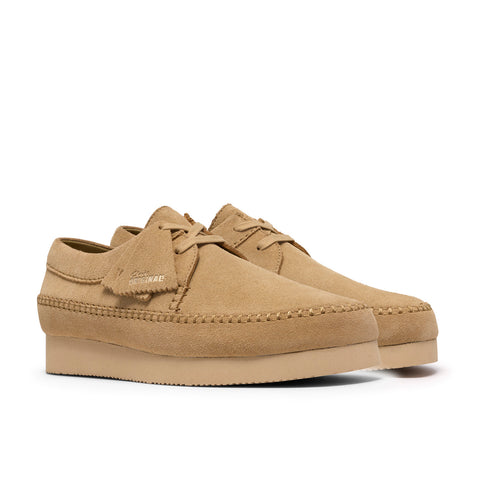 Clarks Weaver 26185982 Mens Brown Suede Oxfords & Lace Ups Casual Shoes