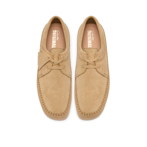 Clarks Weaver 26185982 Mens Brown Suede Oxfords & Lace Ups Casual Shoes