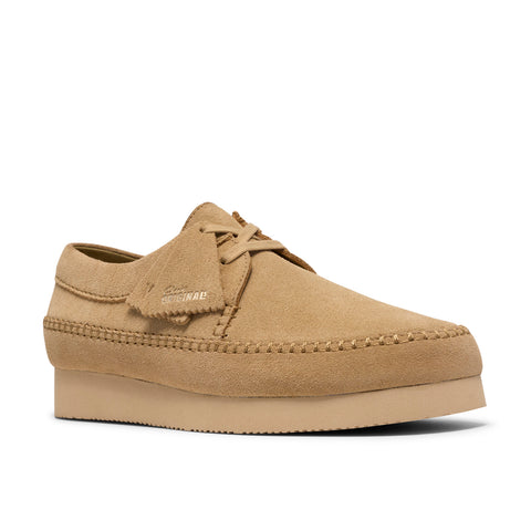 Clarks Weaver 26185982 Mens Brown Suede Oxfords & Lace Ups Casual Shoes